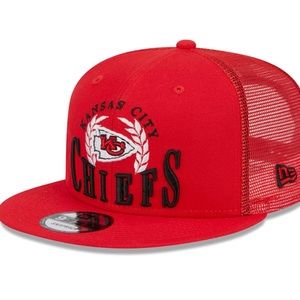 Sold out in stores K.C Chiefs New Era NFL  Red Collegiate 9FIFTY Snapback Hat